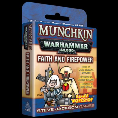 Munchkin Warhammer 40,000 Faith and Firepower expansion